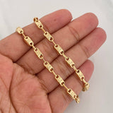Cadena Rustica Corona 11.15g / 60cm / 4.47mm Oro Amarillo 18K