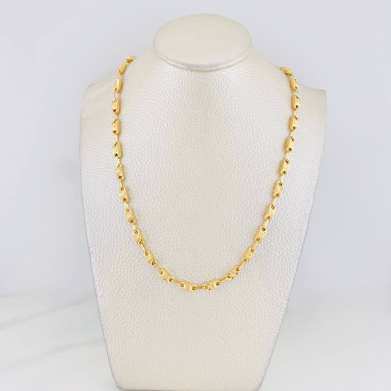 Cadena Rustica Corona 11.15g / 60cm / 4.47mm Oro Amarillo 18K