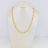 Cadena Rustica Tornillo 14.4g / 60cm / 5.04mm Oro Amarillo 18K