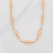 Cadena Rustica Dubai 6.9g / 45cm / 3.15mm Oro Rosa 18K