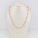 Cadena Rustica Dubai 6.9g / 45cm / 3.15mm Oro Rosa 18K
