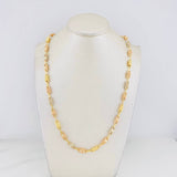 Cadena Rustica Barril 11.8g / 50cm / 4.96mm Tres Oros 18K