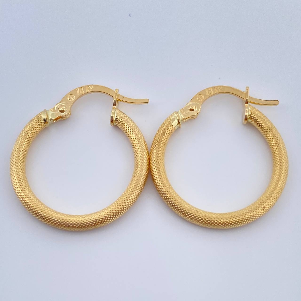 Candongas Tefi 1.4gr / 2cm / Oro Amarillo 18K &