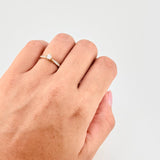Anillo Solitario Cuatro Garras 2.35g / T5 1/2 Oro Amarillo 18K