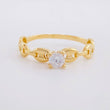 Anillo Solitario GC 1.45g / T6 Oro Amarillo 18K