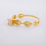 Anillo Solitario GC 1.45g / T6 Oro Amarillo 18K