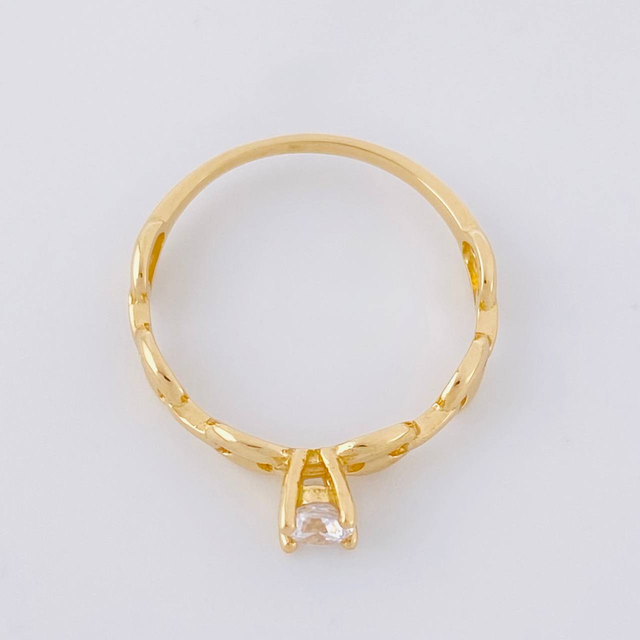 Anillo Solitario GC 1.45g / T6 Oro Amarillo 18K
