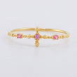 Anillo Cruz de Esferas 0.7g / T6 1/2 Oro Amarillo 18K