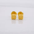Topos Trébol Diamantado 0.45g / 4.1mm Oro Amarillo 18K
