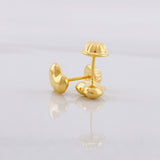 Topos Corazón 0.6g / 5.9mm Oro Amarillo 18K