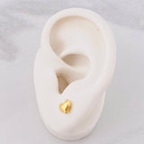 Topos Corazón 0.6g / 5.9mm Oro Amarillo 18K