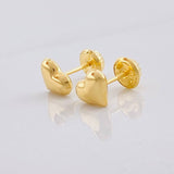 Topos Corazón 0.6g / 5.9mm Oro Amarillo 18K