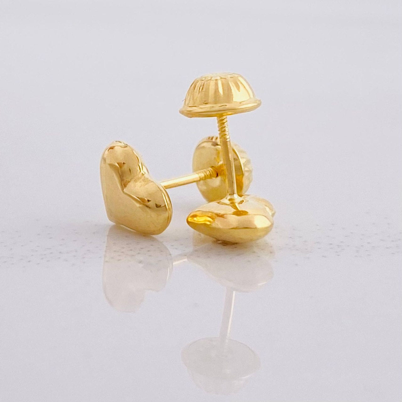 Topos Corazón 0.6g / 5.9mm Oro Amarillo 18K