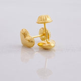 Topos Corazón 0.55g / 5.9mm Oro Amarillo 18K