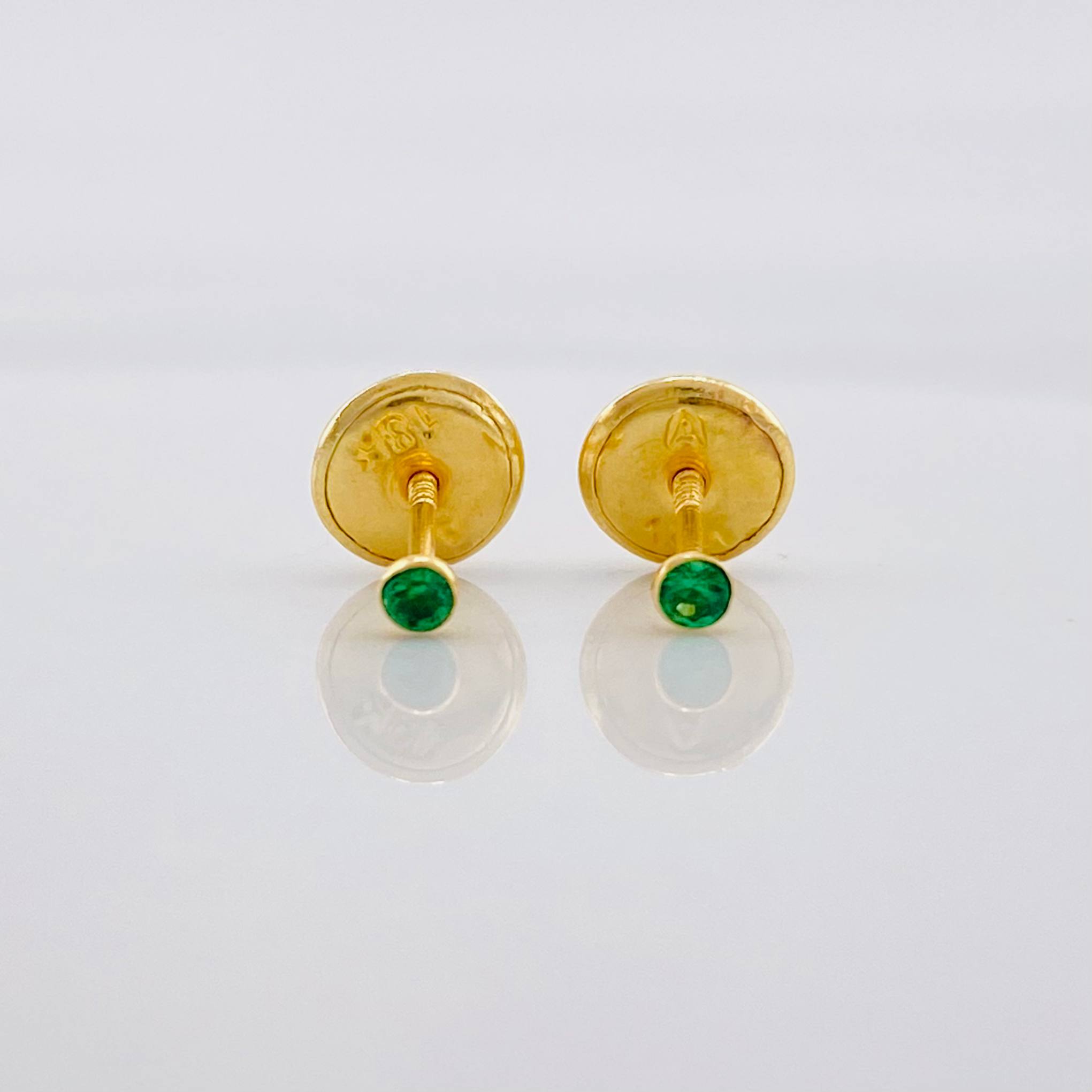 Topos Bisel 0.3g / 2mm Oro Amarillo 18K