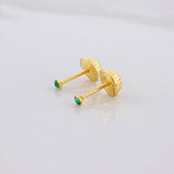 Topos Bisel 0.3g / 2mm Oro Amarillo 18K