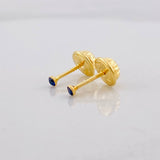 Topos Bisel 0.35g / 2mm Oro Amarillo 18K