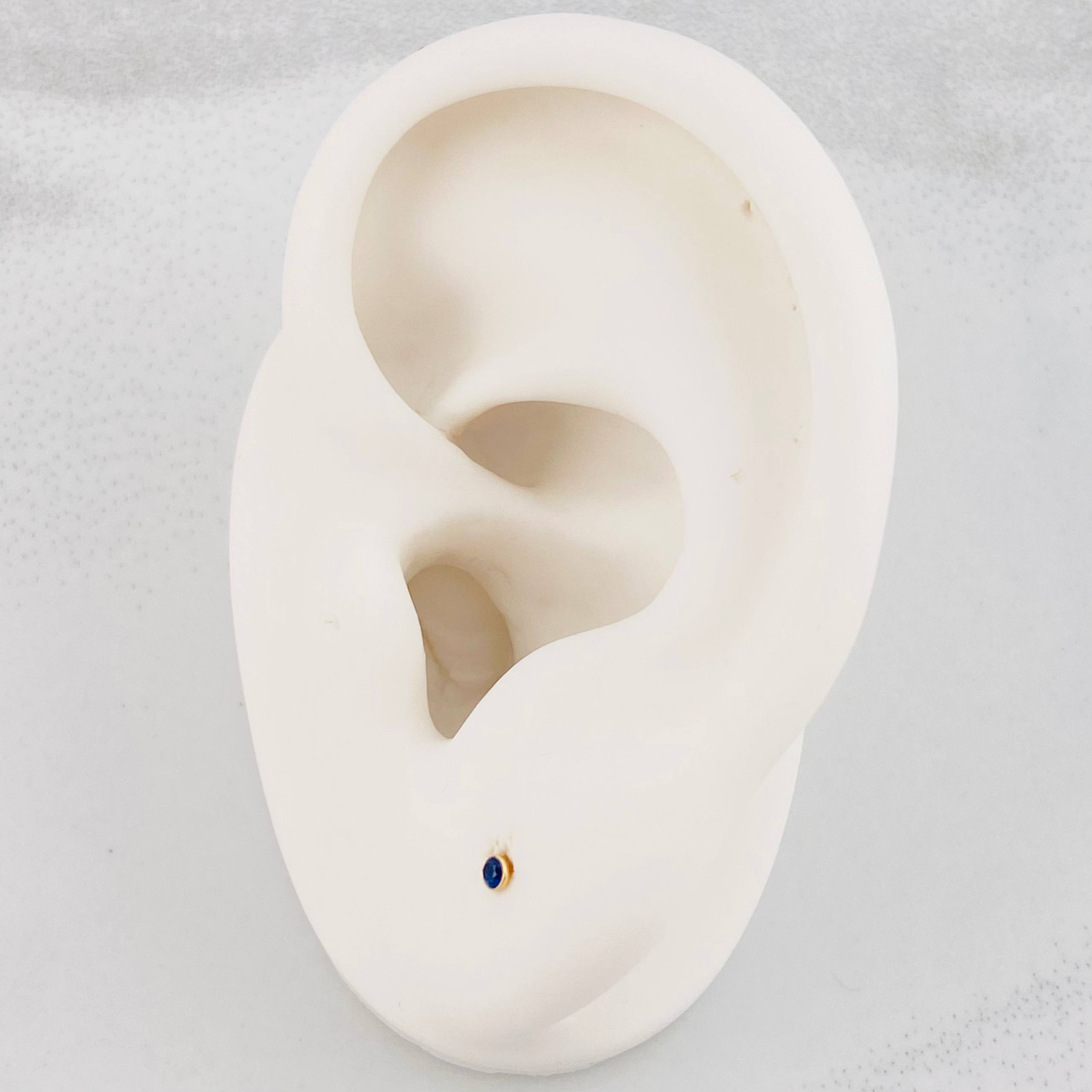 Topos Bisel 0.35g / 2mm Oro Amarillo 18K