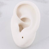 Topos Bisel 0.35g / 1.6mm Oro Amarillo 18K