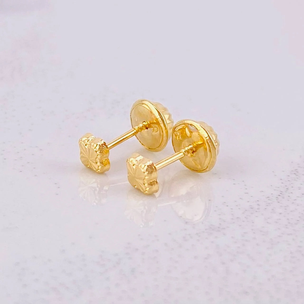Topos Trebol 0.4g / 3.5mm Oro Amarillo 18K