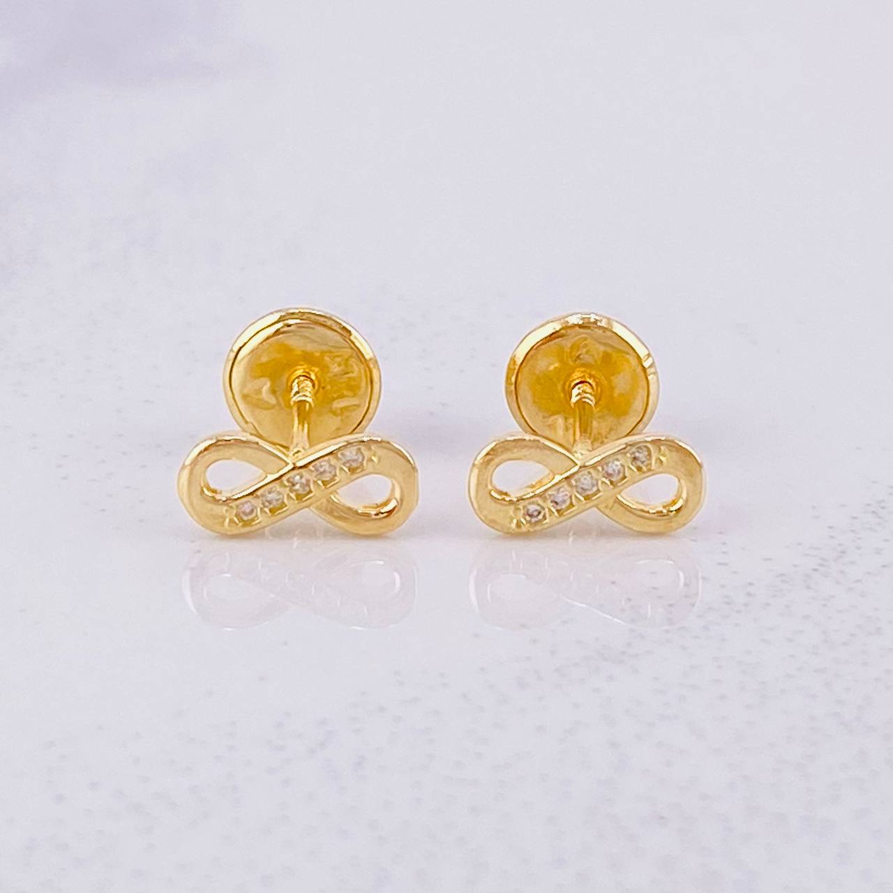 Topos Infinito 0.7g / 3.7mm Oro Amarillo 18K