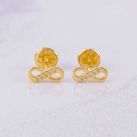 Topos Infinito 0.7g / 3.7mm Oro Amarillo 18K