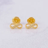 Topos Infinito 0.7g / 3.6mm Oro Amarillo 18K