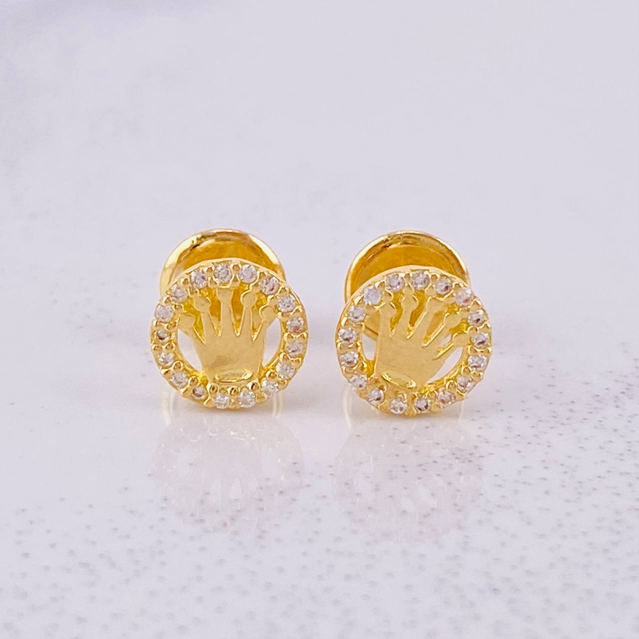Topos Circulo Corona 0.85g / 6.6mm Oro Amarillo 18K
