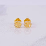 Topos Circulo Corona 0.75g / 5.8mm Oro Amarillo 18K