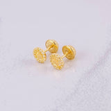 Topos Circulo Corona 0.75g / 5.8mm Oro Amarillo 18K