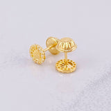 Topos Circulo Corona 0.75g / 5.8mm Oro Amarillo 18K