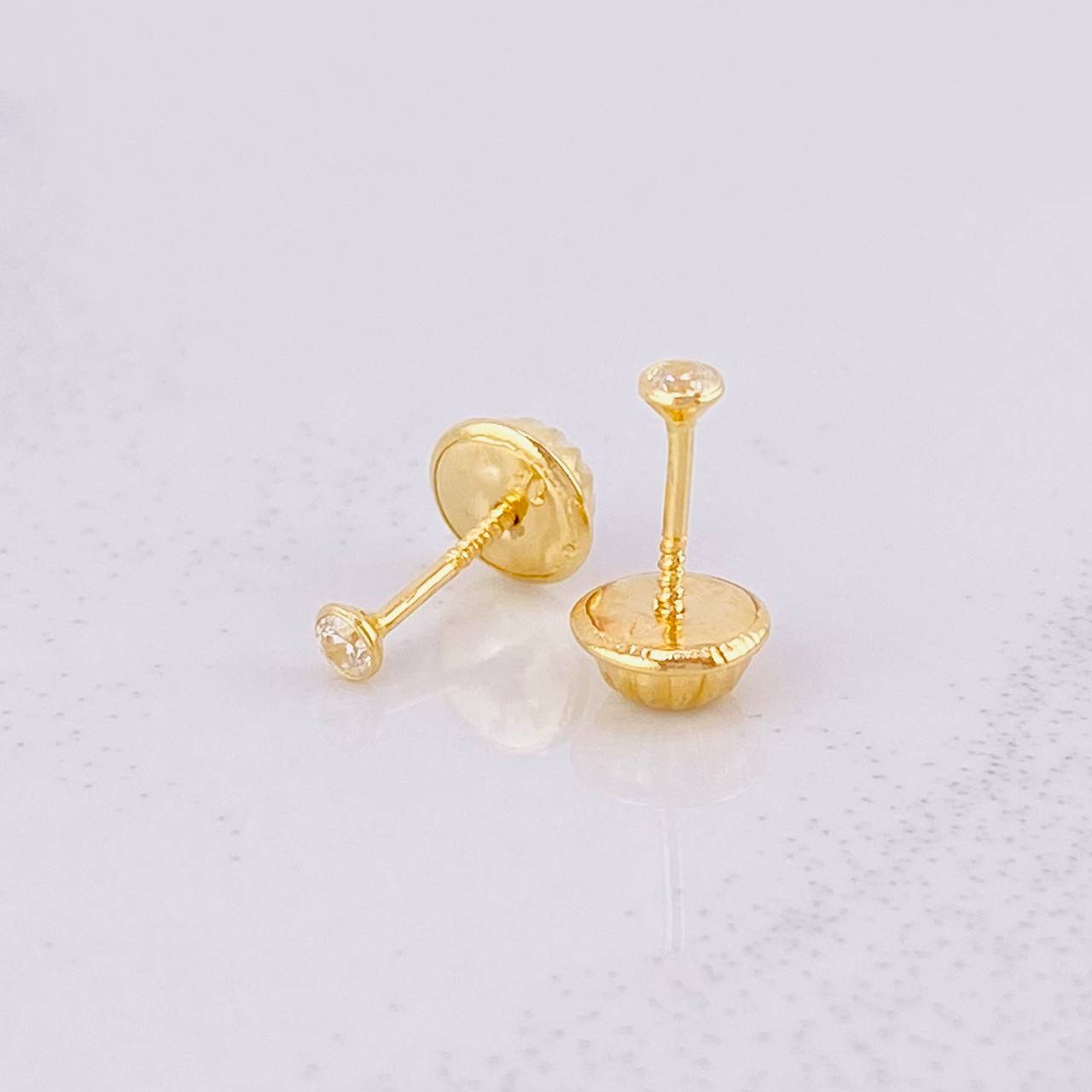 Topos Bisel 0.35g / 2mm Oro Amarillo 18K