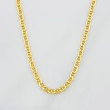 Cadena Escalera 2.3g / 60cm / 1.87mm Oro Amarillo 18K