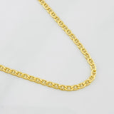 Cadena Escalera 2.3g / 60cm / 1.87mm Oro Amarillo 18K