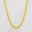 Cadena Franco 2.8g / 60cm / 1.52mm Oro Amarillo 18K