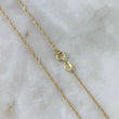 Cadena Singapur 1.1gr / 45cm / 0.6mm Oro Amarillo +3