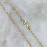 Cadena Singapur 1.1gr / 45cm / 0.6mm Oro Amarillo +3