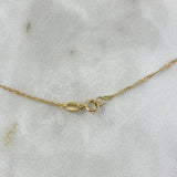 Cadena Singapur 1.1gr / 45cm / 0.6mm Oro Amarillo +3