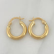 Candongas Jass 1.35 g / 1.5 cm Oro Amarillo 18K