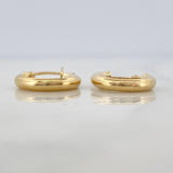 Candongas Jass 1.35 g / 1.5 cm Oro Amarillo 18K