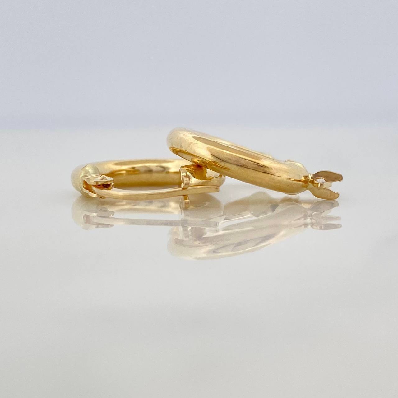 Candongas Jass 1.35 g / 1.5 cm Oro Amarillo 18K