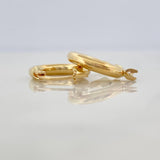 Candongas Jass 1.35 g / 1.5 cm Oro Amarillo 18K