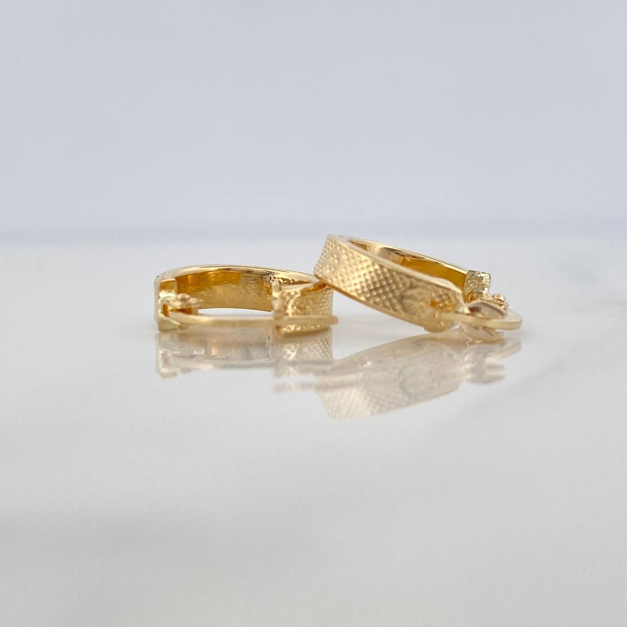 Candongas Tornillo 1.25 g / 1.5 cm Oro Amarillo 18K