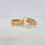 Candongas Tornillo 1.25 g / 1.5 cm Oro Amarillo 18K