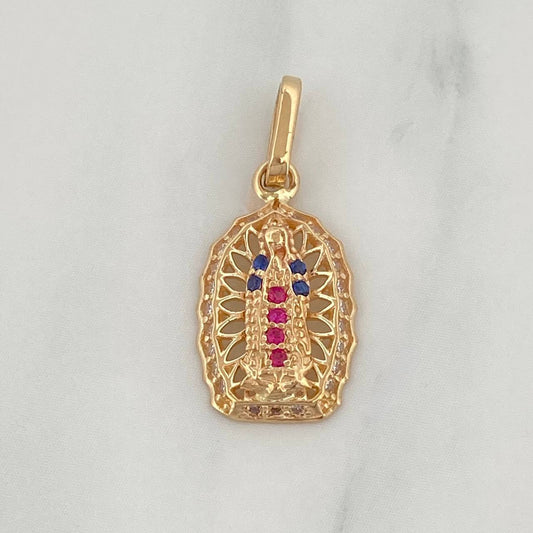 Dije Virgen De Guadalupe 1.25 g / 2 cm Oro Amarillo 18K
