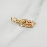 Dije Virgen Guadalupe 1.3 g / 2.1 cm Oro Amarillo 18K