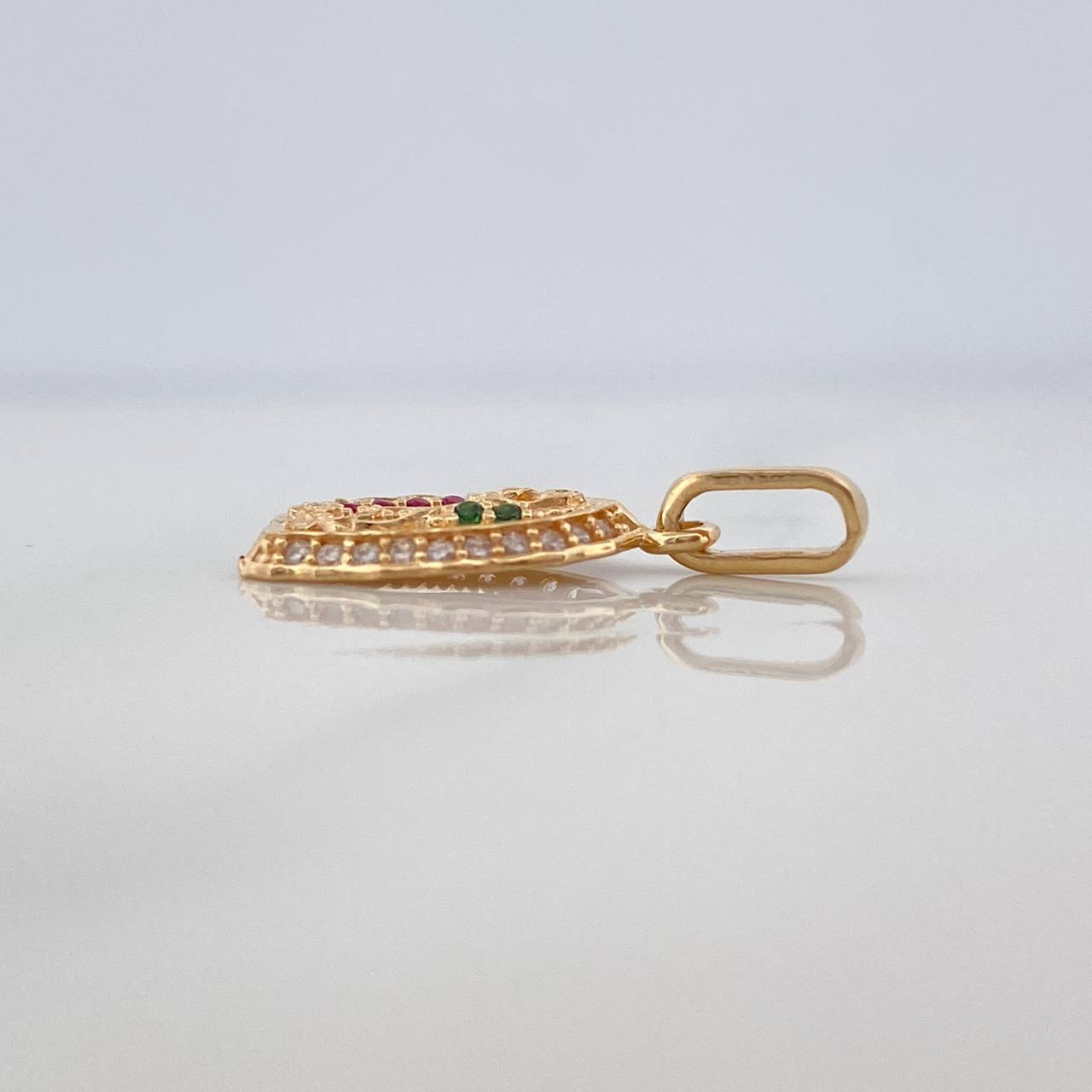 Dije Virgen Guadalupe 1.3 g / 2.1 cm Oro Amarillo 18K