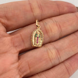 Dije Virgen De Guadalupe 1.25 g / 2 cm Oro Amarillo 18K