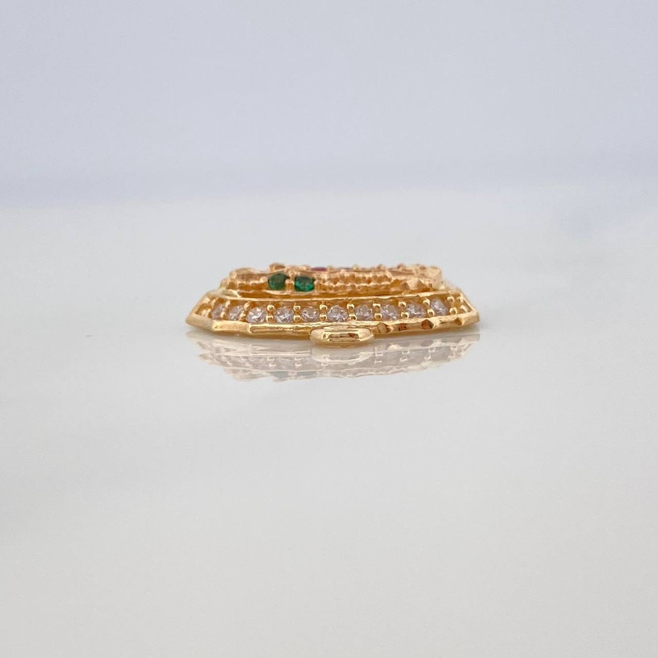 Herraje Virgen De Guadalupe 1.15 g / 1.5 cm Oro Amarillo 18K