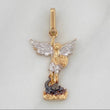 Dije San Miguel Arcangel 1 g / 1.3 cm Tres Oros 18K